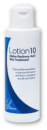 Lycoderm Lotion 10 - Alpha Hydroxy Acid Treatment